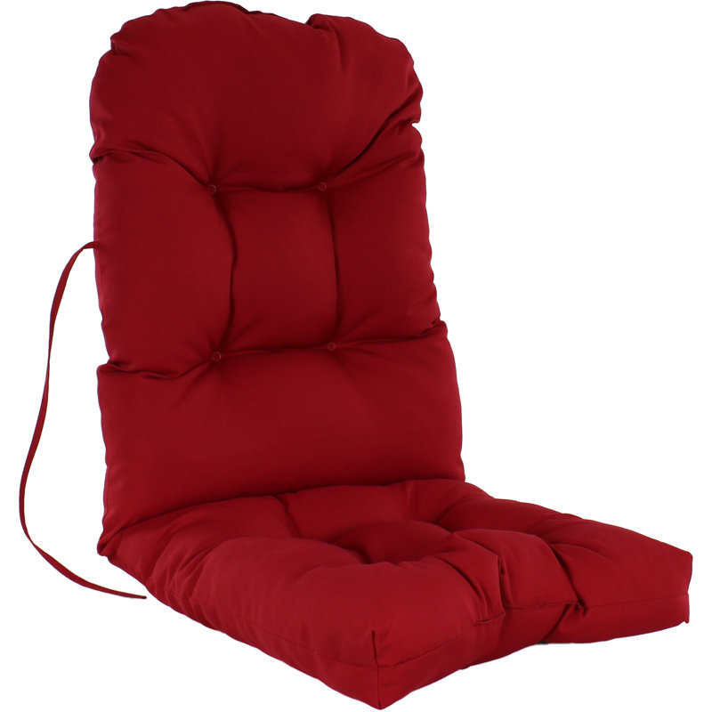 Coussin de siège / de dossier d'intérieur / d'extérieur, Rouge