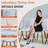 Extendable Dining Table Set with Chairs-2081310944-2081310946