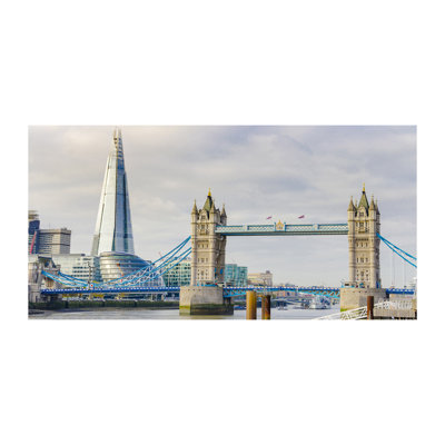 River Thames London - Wrapped Canvas Print
