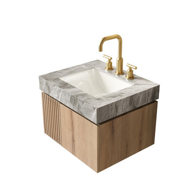24" Bathroom Vanity with Sintered Stone Top
