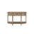 Antonio Curved 1-Drawer Console Table - Toffee-984294673