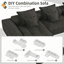 Canapé modulaire surdimensionné Boneless-2030119548