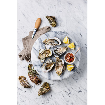 " Open Shucked Oysters " by Lisovskaya