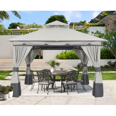 Patio en acier Les abris de jardin à toit souple