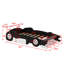 Lit plateforme avec roulettes Race-1782517306