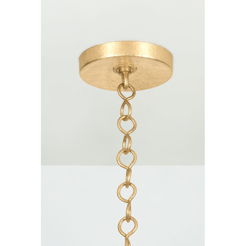 Baltic Light Lantern, 31.5" H x 20.25" W x 20.25" D, Vintage Gold Leaf