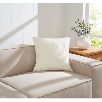 Coussin décoratif gaufré en coton Cannon Heritage