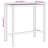 Kriner Wooden Bar Table