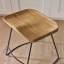 Angelinah Counter Stool with Metal Frame