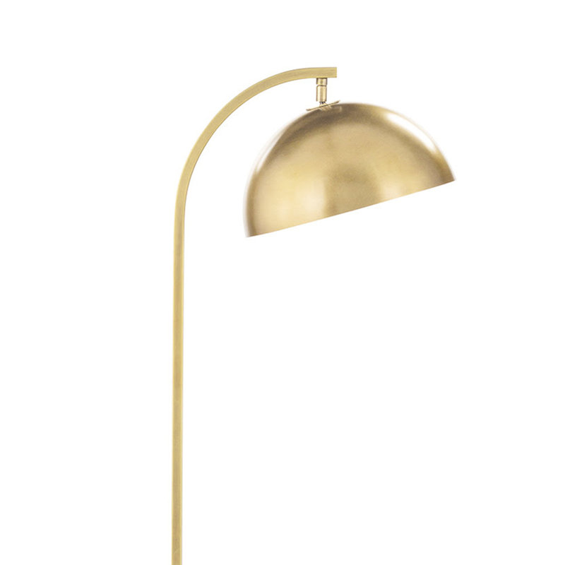 Lampe sur pied Otto, Laiton naturel