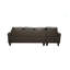 Canapé et chaise longue réversible de 98,25 po Auryon