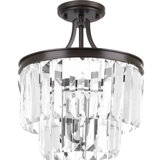 Galene Glass Semi Flush Mount