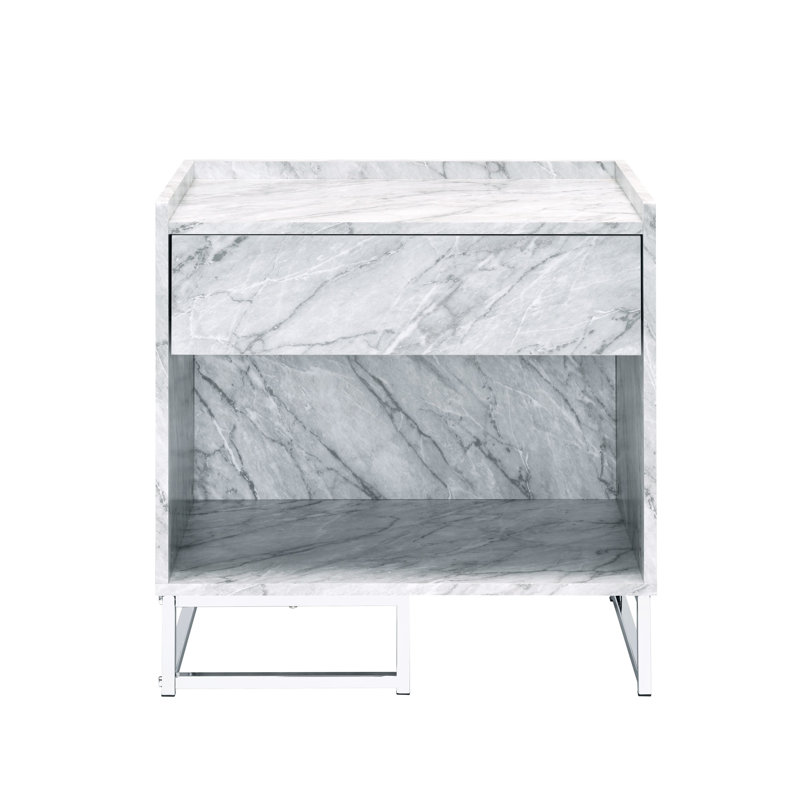 Table d'appoint Finition White
