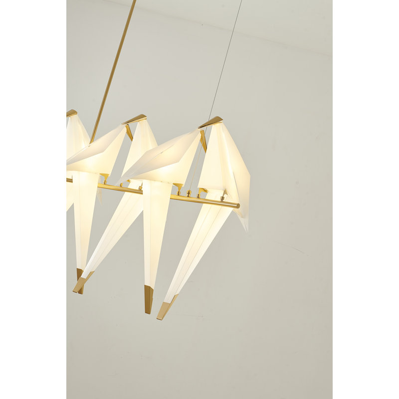 Leiser 5 - Light Kitchen Island Linear Pendant