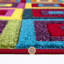 Square Pattern Soft Pile Rug & Runner – Heavy Duty, Easy Clean Polypropylene Carpet-39427400