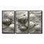 «White and Grey Christmas Peppermint Swirl», ensemble de reproductions d'art mural de Noël-107194696-107194704