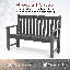 Banc d'extérieur imperméable 49 po 49 po-519563652