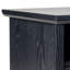 Table de chevet rustique de 22 po avec 2 tiroirs et tablette ouverte, poignées en métal, options multicolores-1906733179