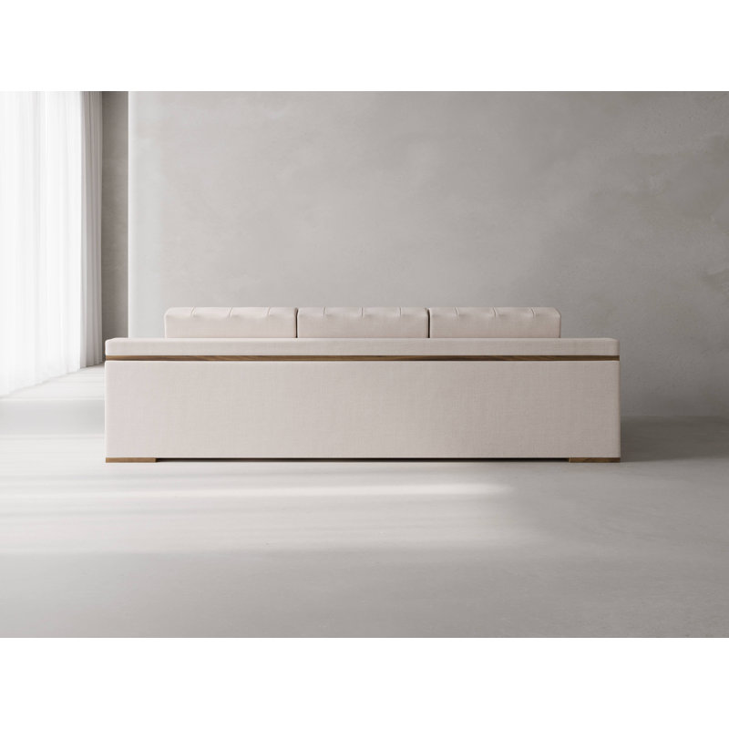 Indio Sofa, 31" H x 108" W x 42" D, 3, Nevis Ivory