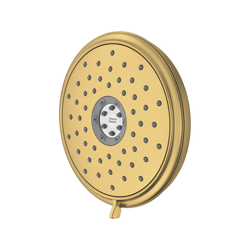 Spectra Fixed Shower Head 1.8 GPM GPM, Grohe Brushed Cool Sunrise