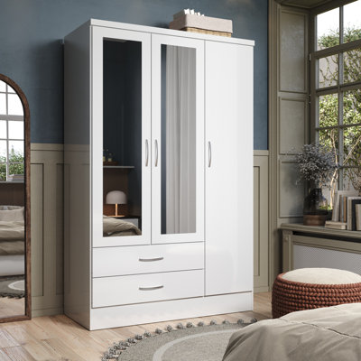 Armoire à vêtements 3 portes Gaytes