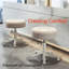 Tabouret de maquillage tendance pour chambre de fille légère et luxueuse