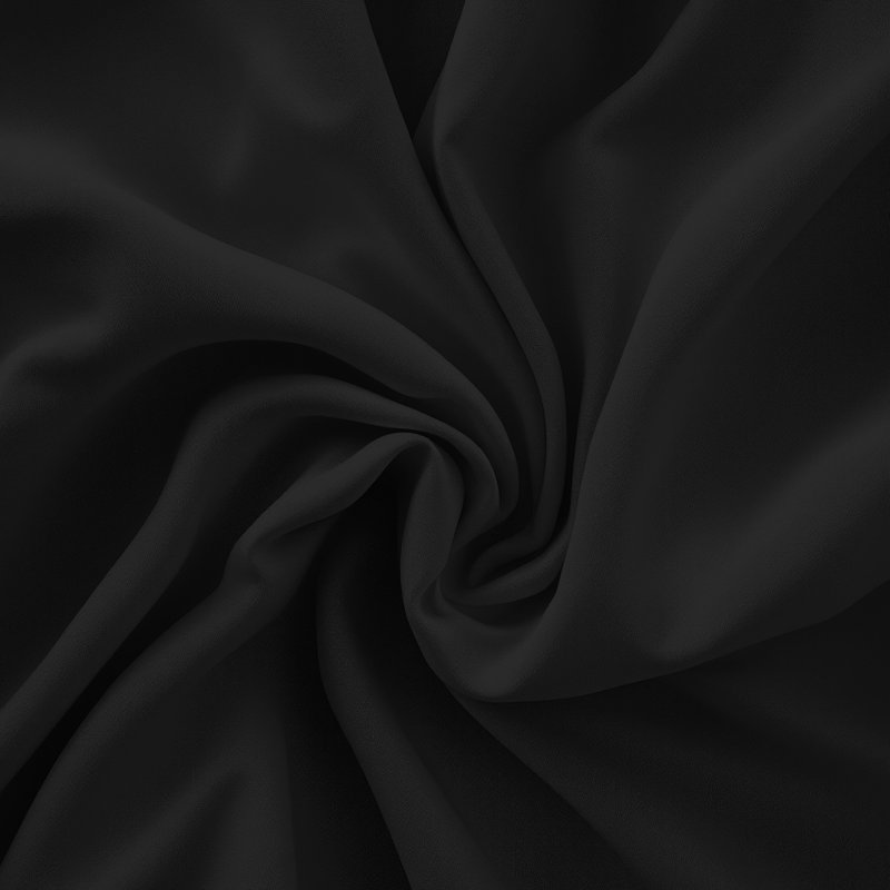 Luxurious Premium Microfiber Sheet Set, Black, Queen Sheet Set with  4 Pillowcases