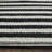 Ilona Striped Handmade Flatweave Cotton Ivory/Black Area Rug-1316732300