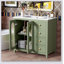 Meuble-lavabo de 36 pouces avec deux portes à fermeture douce, des tablettes réglables et trois tiroirs-774215743
