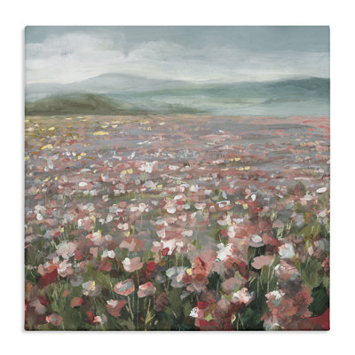 «Soft Softland Wildflowers», art mural sur toile par Danhui Nai