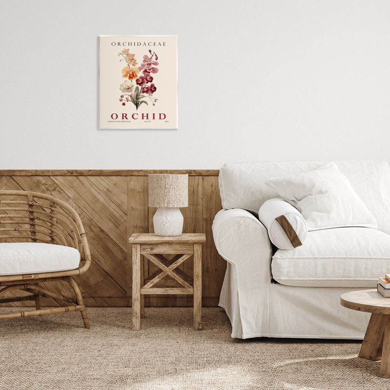 Ensemble de plaques murales Natural Orchid, par Christopher Giampietro