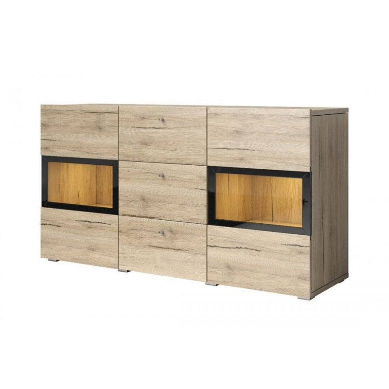 Lamotte 132 cm Wide Sideboard, Oak