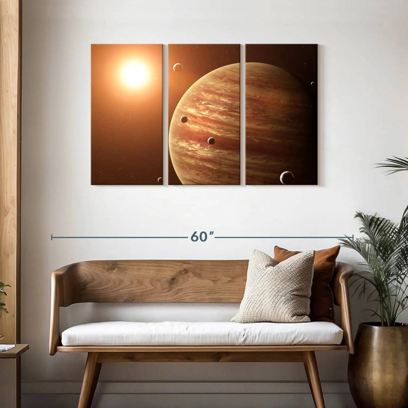 Oberle Sunny Jupiter, 28" H x 45" W