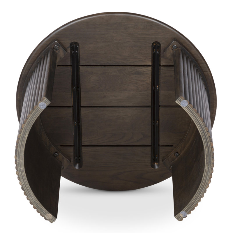 Penny Small Coffee Table Dark Brown, 15.75" H x 39" L x 39" W, Espresso