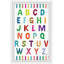 Quane Colorful Alphabet - Single Picture Frame Print-822422546