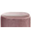 Okehampt 55cm Wide Velvet Oval Pouf Ottoman with Storage-1517978982