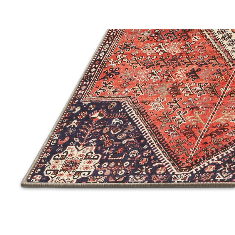 Oriental Indoor Rug, Rectangle 5' x 7'