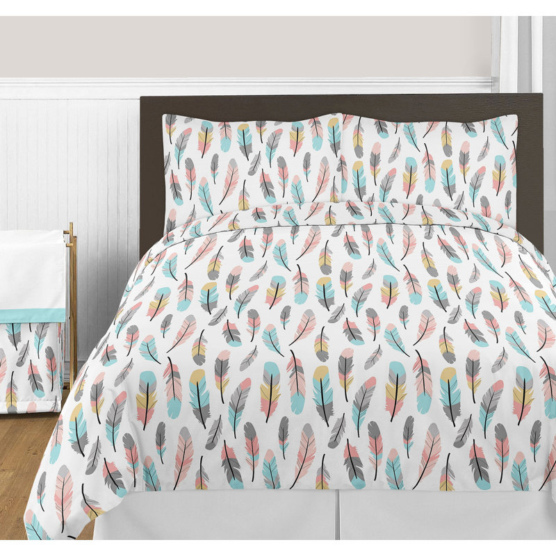 Feather Comforter Set