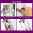 Dimmable Bath Sconce Wall Light Vanity Lighting With Glass Shade