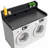 Washer Dryer Countertop with Edge, Double Layer Laundry Organizer for Efficient Storage and Workspace, 54\-1810143323