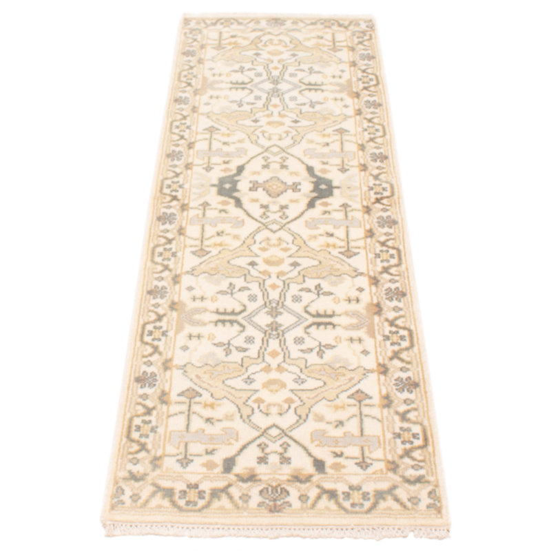 Tapis crème unique de 2 pi 6 po x 8 pi Topton