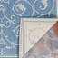 Tapis beige / bleu Fierce Portico-473625230