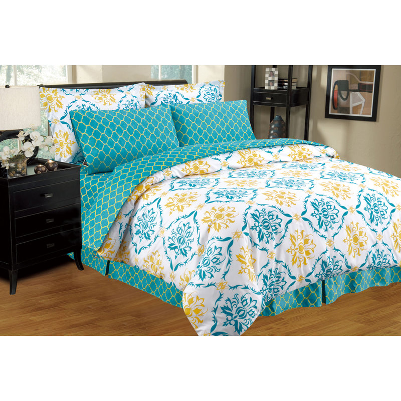 Modern & Contemporary Comforter, Full Comforter + 4 Additional Pieces