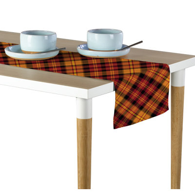 Idlewild Fall Harvest Plaid Table Runner