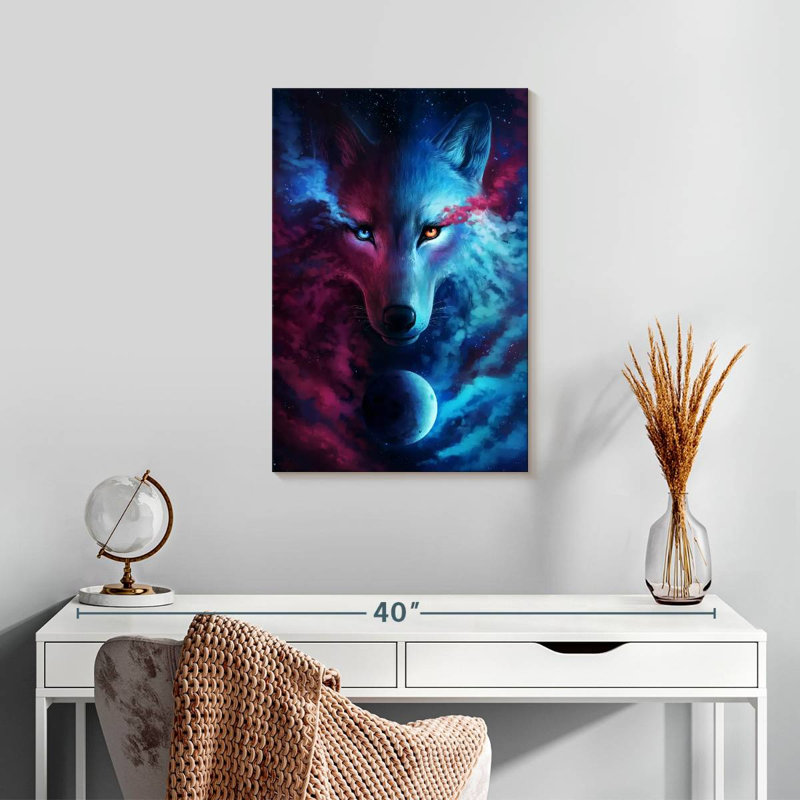 Brampt Where Light And Dark Meet, 24" H x 16" W