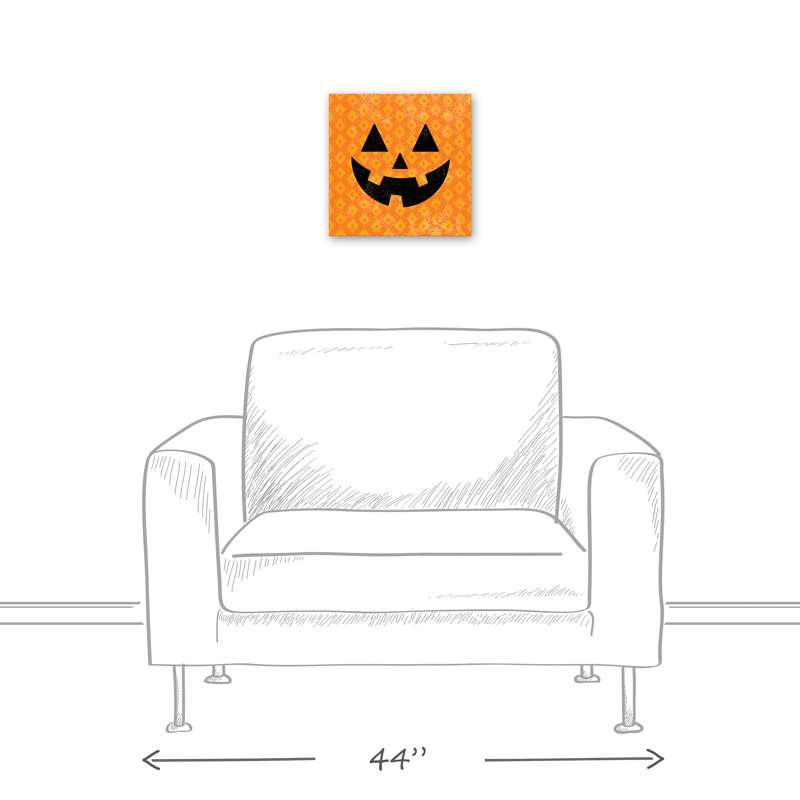 « jolie jack o’lantern », impression, H 12 po x l 12 po, Toile