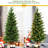 3FT Pre-Lit Tabletop Christmas Tree With 50 LED Lights, Timer Control, Burlap Base