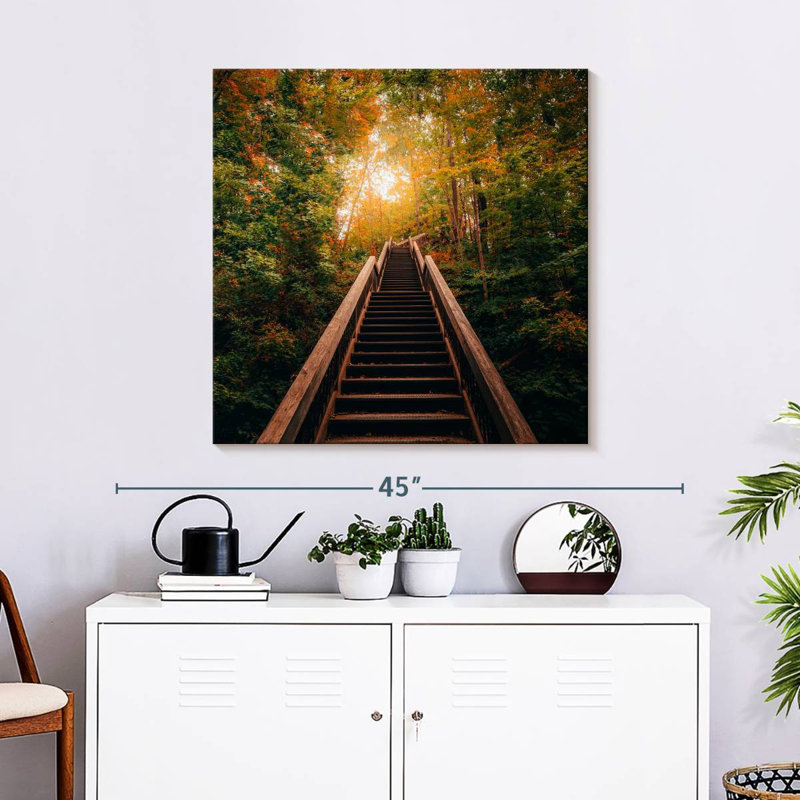 Lilie Magical Forest Staircase, 30" H x 30" W