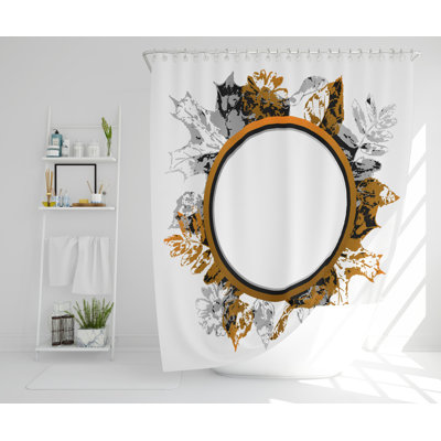 Eudocia Polyester Shower Curtain Set