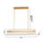 Modern LED Crystal Rectangular Crystal Chandelier-2107805350-2107805345